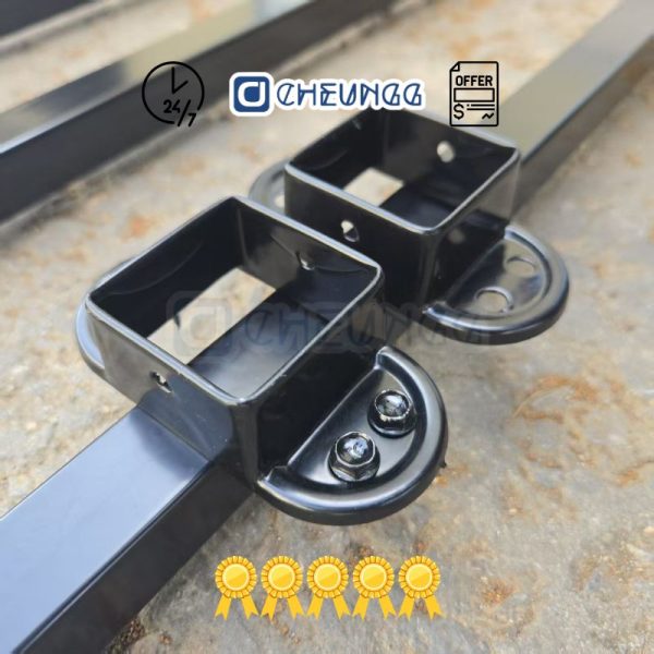 2.4M H Steel Spear Top Security Fence Panel | Factory Supplier China