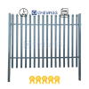 Steel Palisade Fencing | Factory Supplier