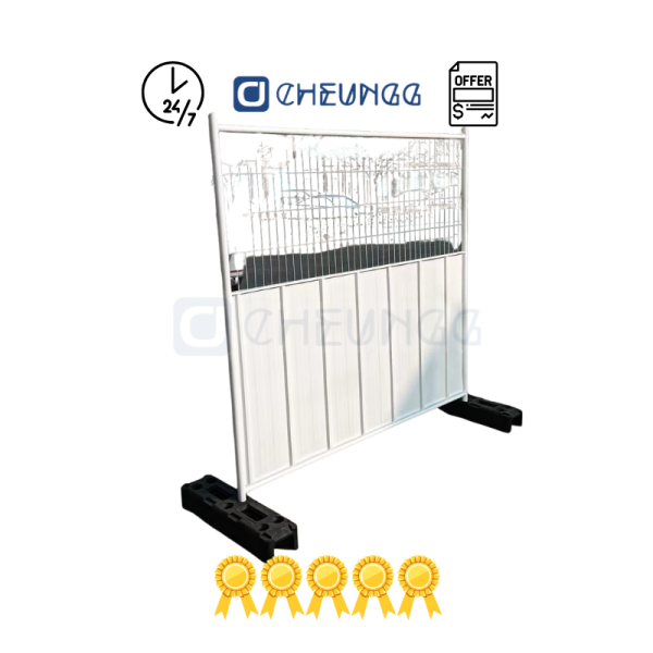 Site Hoarding Temporary Fence Panels Factory China