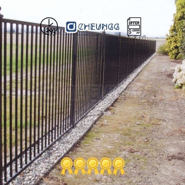 Flat Top Residential Fencing Panel | Factory Supplier China