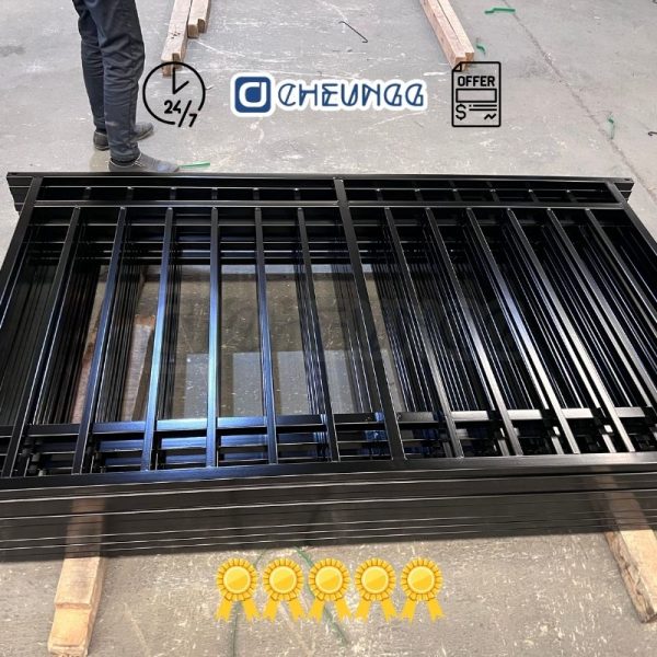 Flat Top Residential Fencing Panel | Factory Supplier China