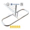 Chain Link Temporary Fence Oval Tube Stands | Factory Supplier China